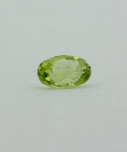 Loose Oval Cut Genuine Natural Peridot Gemstone Semi Precious August Birthstone Side S