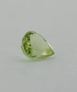 Loose Heart Shape Genuine Natural Peridot Gemstone Semi Precious August Birthstone Side S