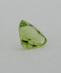 Loose Trillion Cut Genuine Natural Peridot Gemstone Semi Precious August Birthstone Side S