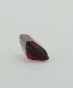 Loose Emerald Cut Genuine Natural Garnet Gemstone Semi Precious January Birthstone Back S