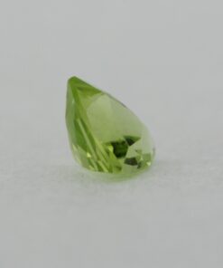 Loose Trillion Cut Genuine Natural Peridot Gemstone Semi Precious August Birthstone Back S