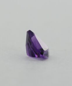 Loose Trillion Cut Genuine Natural Amethyst Gemstone Semi Precious February Birthstone Back S