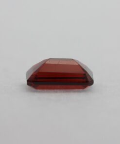 Loose Emerald Cut Genuine Natural Garnet Gemstone Semi Precious January Birthstone Down S