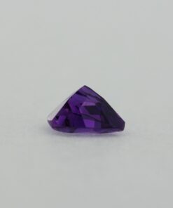 Loose Trillion Cut Genuine Natural Amethyst Gemstone Semi Precious February Birthstone Down S