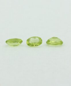 Loose Oval Cut Genuine Natural Peridot Gemstone Semi Precious August Birthstone Group S