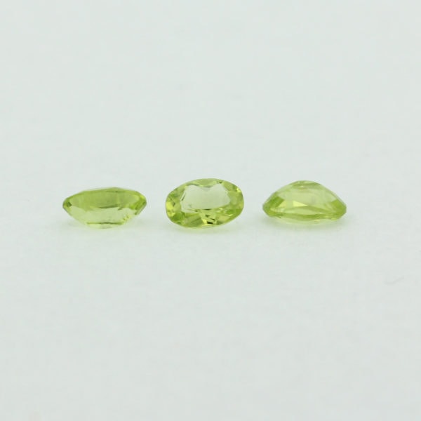 Loose Oval Cut Genuine Natural Peridot Gemstone Semi Precious August Birthstone Group S