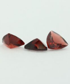 Loose Trillion Cut Genuine Natural Garnet Gemstone Semi Precious January Birthstone Group S