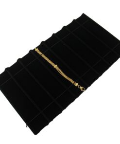 Black Velvet 8 Slot Bracelet & Watch Jewelry Display Holder Full Size Tray Liner