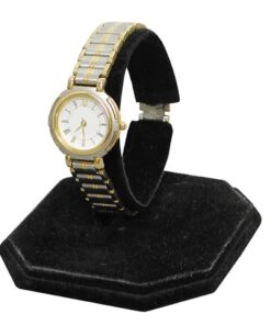 Black Velvet Watch And Bracelet Jewelry Display Holder Collar 3.25" x 3.5" Stand