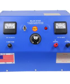 30 Amp Rhodium Electroplating Rectifier Machine Straight