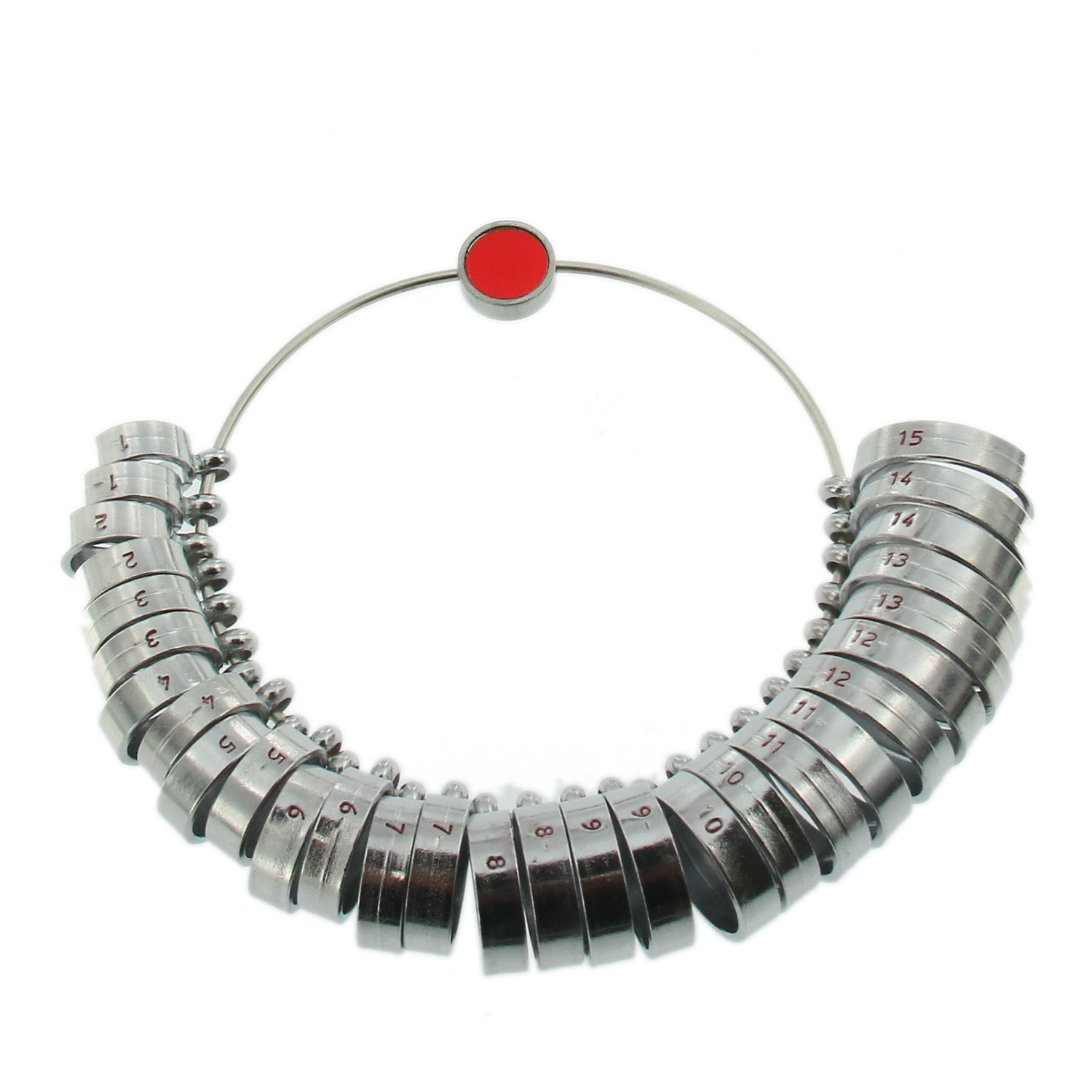 Plastic Bracelet Bangle Gauge Sizer Jewelry Measure Wrist Size
