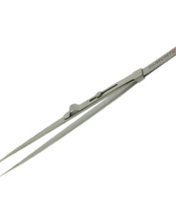 Dumont Fine Point Locking Stainless Steel Diamond Tweezer