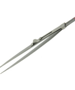 Dumont Medium Point Locking Stainless Steel Diamond Tweezer