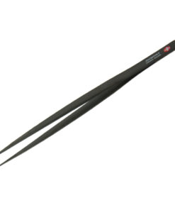 Dumont Medium Point Black Stainless Steel Diamond Tweezer