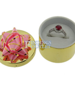 Shiny Metallic Present Ring Boxes Color 9