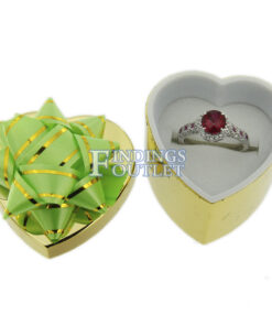 Shiny Metallic Present Ring Boxes Color 10