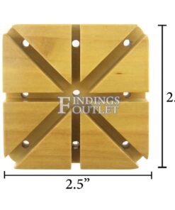 Hardwood Watch Band And Bracelet Holder Measurement