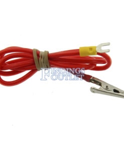 Lead Alligator Clips Red Bundle