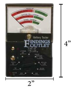 GemOro Watch Battery Tester Measurement