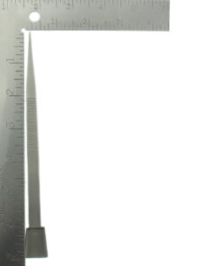 Medium Point Diamond Tweezer With Shovel Measurement