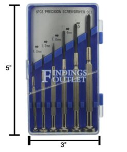 Combo Mini Screwdriver Set Measurement