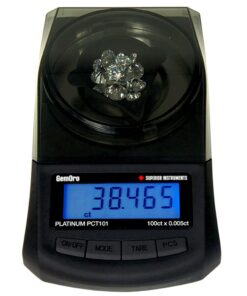 GemOro PCT101 Portable Premium Diamond Carat 100ct Scale Zoom