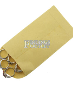 Brown Kraft Coin Envelope Stuffed