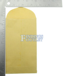 Brown Kraft Coin Envelope Measurement