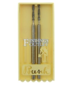 Busch Diamond Twist Drill Figure 439 Pack of 2 Jewelry Twist Drills 008-015 Made In Germany Pack