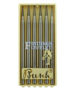 Busch Wheel Carbide Bur Figure 2 Pack of 6 Jewelry Burs 012 Made In Germany Pack