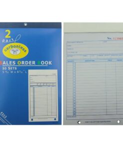 Retail Sales Receipt Order Book