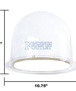 Acrylic Bell Jar For Casting Machine Measurement