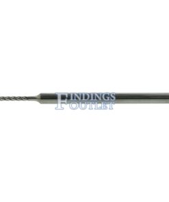 Busch Carbide Twist Drill Figure 4203 Pack of 2 Jewelry Twist Drills 007-015 Made In Germany Side