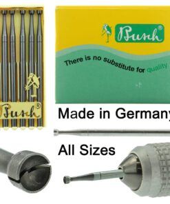 Busch Twincut Cup Bur Figure 411T Pack of 6 Jewelry Burs 008-023 Made In Germany