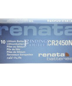 Renata CR2450 Watch Battery 3V Lithium Swiss Made Cell Box Side