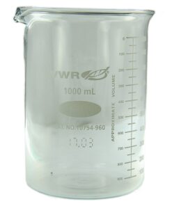 1000ML VWR Low Form Griffin Glass Beaker