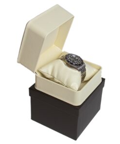 Cream Soft Leather Watch Box Display Jewelry Gift Box 1 Dozen