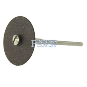 Snap On Mandrel For Moore's Sandpaper Discs - Findings Outlet