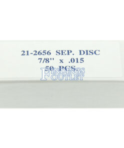 Thin Separating Discs Box Of 50 7/8