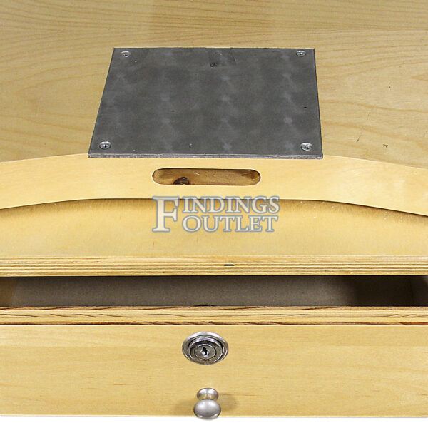 Hardwood Jeweler's Workbench With Three Drawers - Findings Outlet