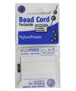 Griffin Nylon Pearl Bead Stringing Cord Size #3