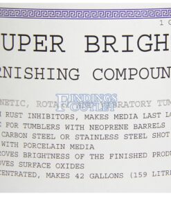 Super Bright Burnishing Compound Label Zoom