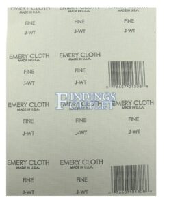 Norton Fine Emery Cloth Sheet Back