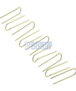 Gold Tone U-Pins Pack Of 1000 Bunch