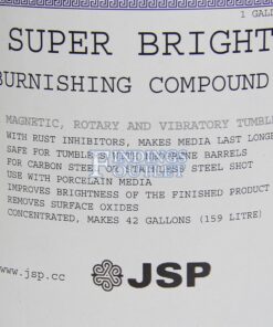 Super Bright Burnishing Compound Label